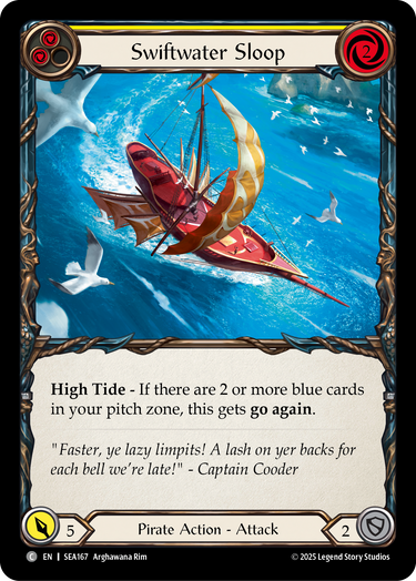 Swiftwater Sloop (Yellow)